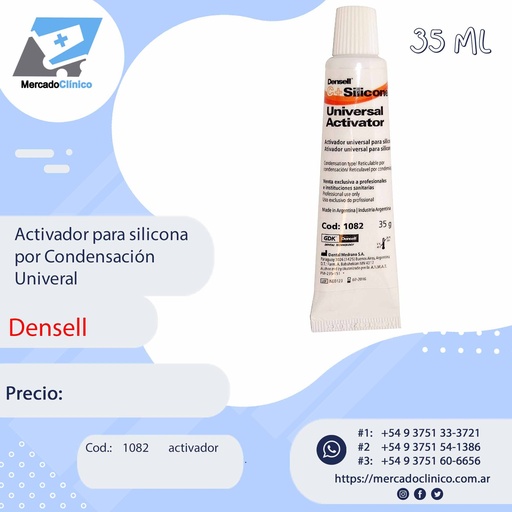 [1082] Activador para silicona por condensación Universal - Densell