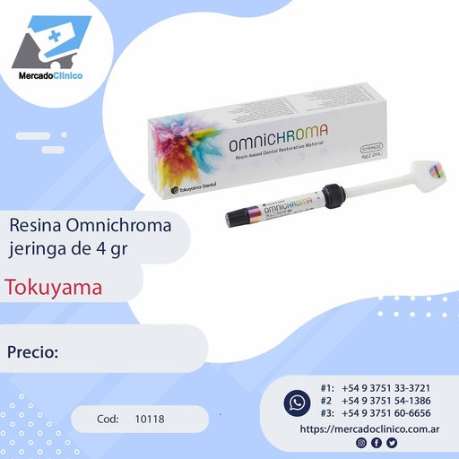 [10118] Composite Resina - Omnichroma x 4 gr - Tokuyama Dental