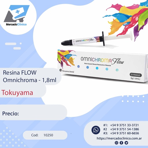 [10250] Resina FLOW - Omnichroma  x 1,8gr - Tokuyama Dental