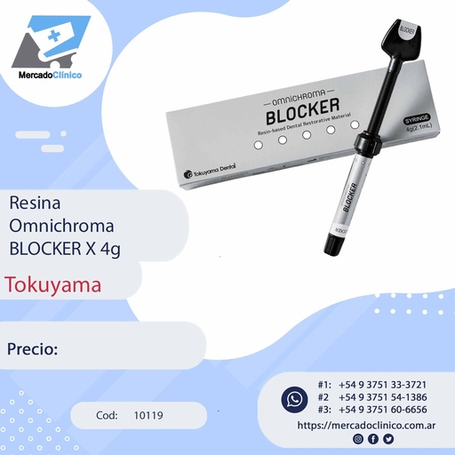 [10119] Composite Resina - Omnichroma BLOKER x 4 gr - Tokuyama Dental