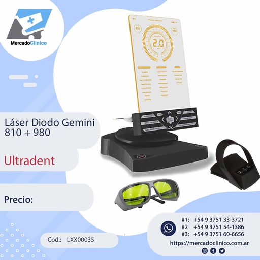 [LXX00035] Láser Diodo Gemini  810 + 980 - Ultradent