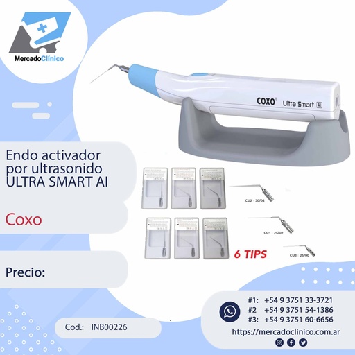 [INB00226] Endo activador  por ultrasonido ULTRA SMART AI - Coxo