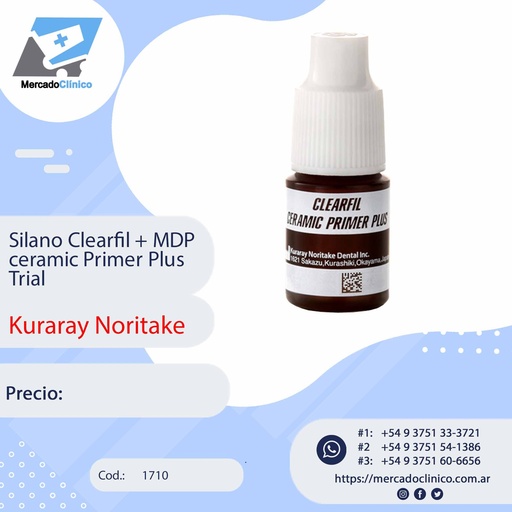 [1710] Silano Clearfil + MDP ceramic Primer Plus Trial - Kuraray Noritake