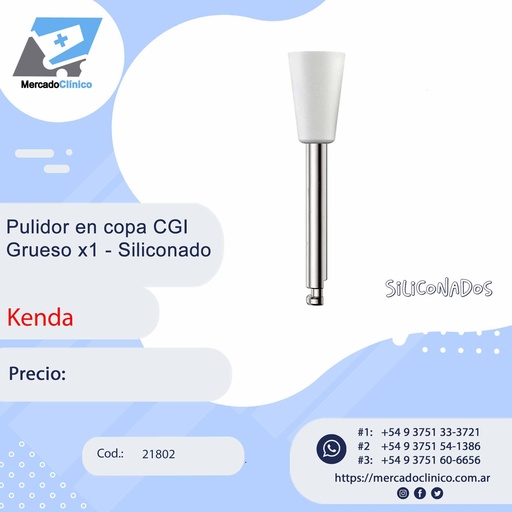 [21802] Pulidor en copa CGI  Grueso x1 - Siliconado - Kenda