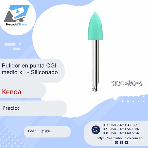 [21804] Pulidor en punta CGI  Medio x1 - Siliconado - Kenda