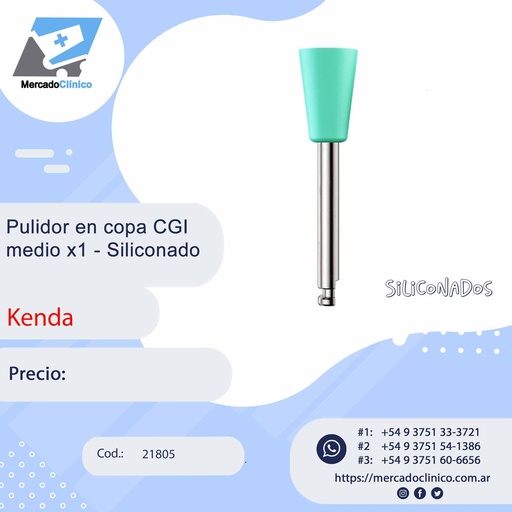 [21805] Pulidor en copa CGI  Medio x1 - Siliconado - Kenda