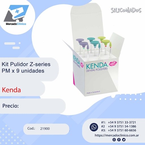[21900] Kit Pulidor Z-series PM x 9 unidades -Kenda