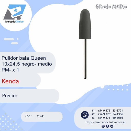 [21941] Pulidor Ojiva Queen  PM - medio x 1 - Kenda (copia)