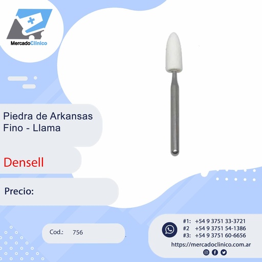 [756] Piedra Arkansas Fino - Llama - 756 - Densell