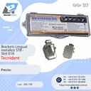 Brackets Lingual metálico STB - Slot 018   - Con ganchos - Tecnident
