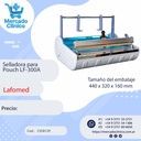 Selladora para  Pouch LF-300A - Lafomed
