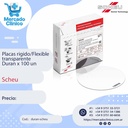 Placas Flexible/rigida - DURAN - transparente redonda - 0,03" (0,75 mm) - Scheu