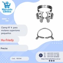 Clamp N° 4 para molares superiores pequeños - Hu-Friedy
