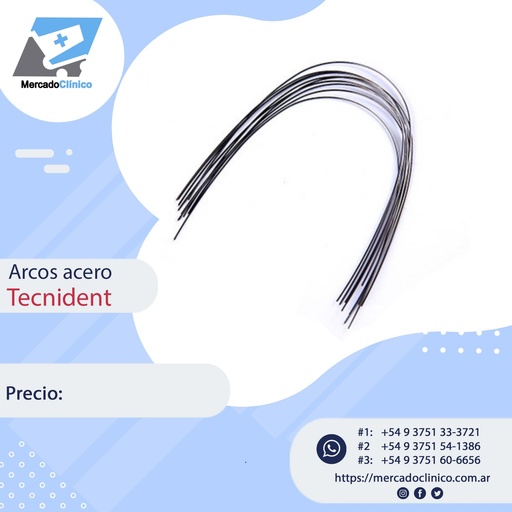 Arco Redondo Acero -   Tecnident