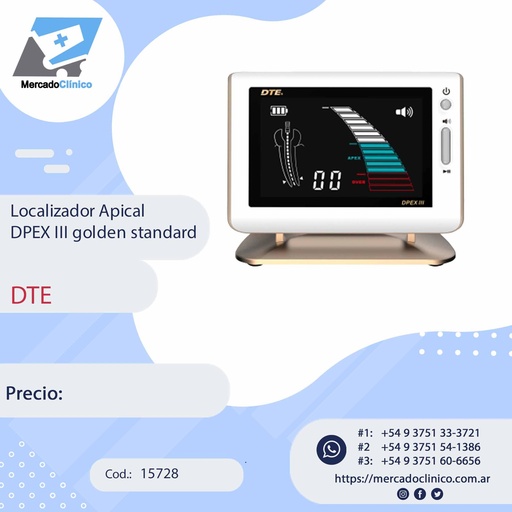 [15729] Localizador de Ápice  DPEX III - Woodpecker