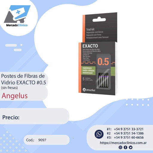 Postes de fibra de vidrio - EXACTO - Angelus