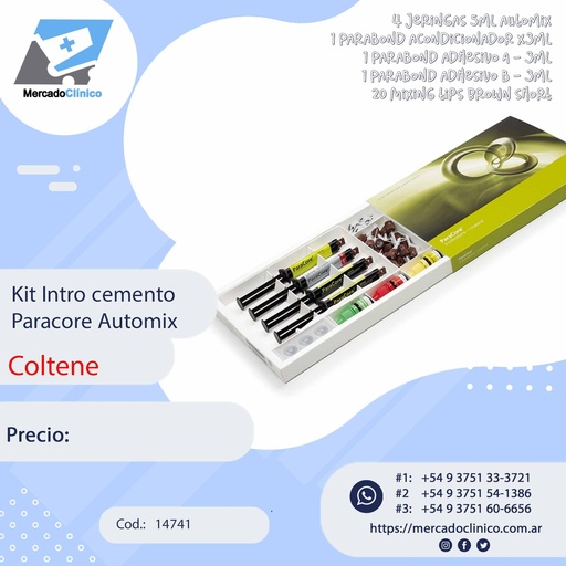[14741] Kit Intro cemento Paracore Automix - Coltene