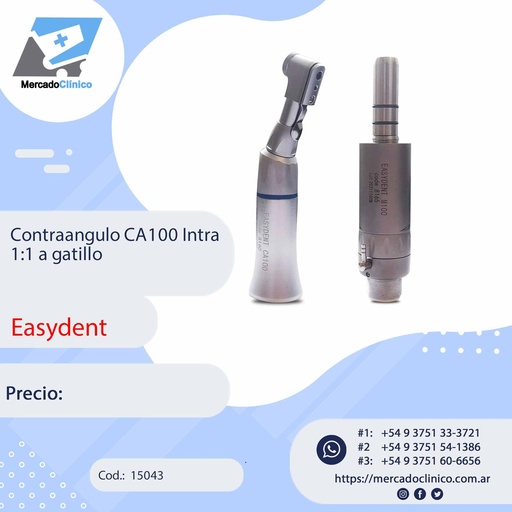 [15043] Micromotor + Contraangulo KIT - EASYDENT