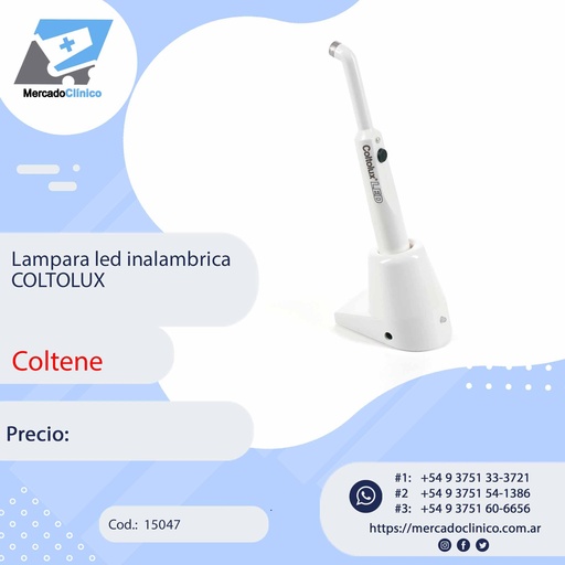 [15047] Lampara led inalambrica COLTOLUX - Coltene