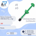 Resina Composite - Filtek - ONE BULK Fill - jeringa 4gr - 3M
