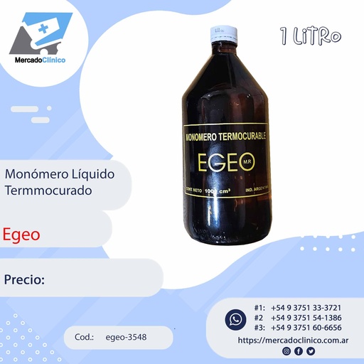 Monómero de Termocurado EGEO 