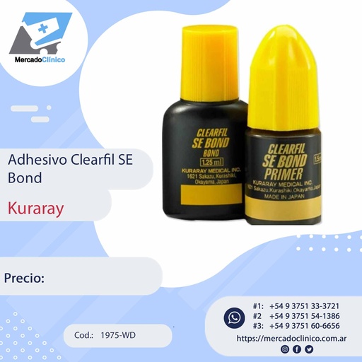 [1975-WD] Adhesivo Clearfil SE BOND INTROKIT  - KURARAY