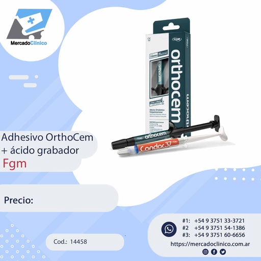 [14458] Cemento /Adhesivo OrthoCem - FGM