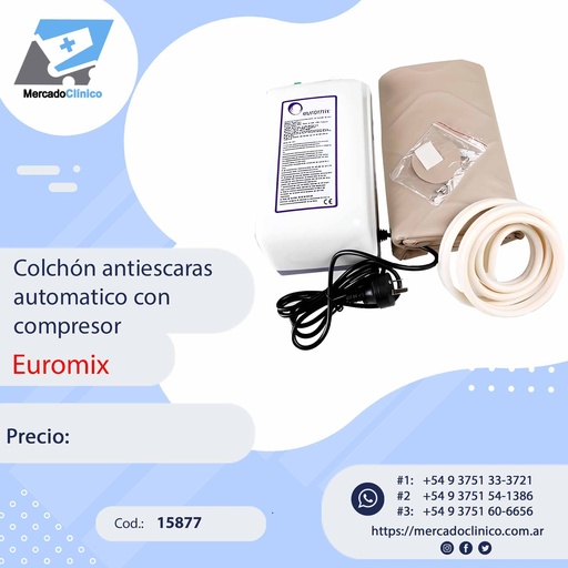 [15877] Colchón automático con compresor - EUROMIX